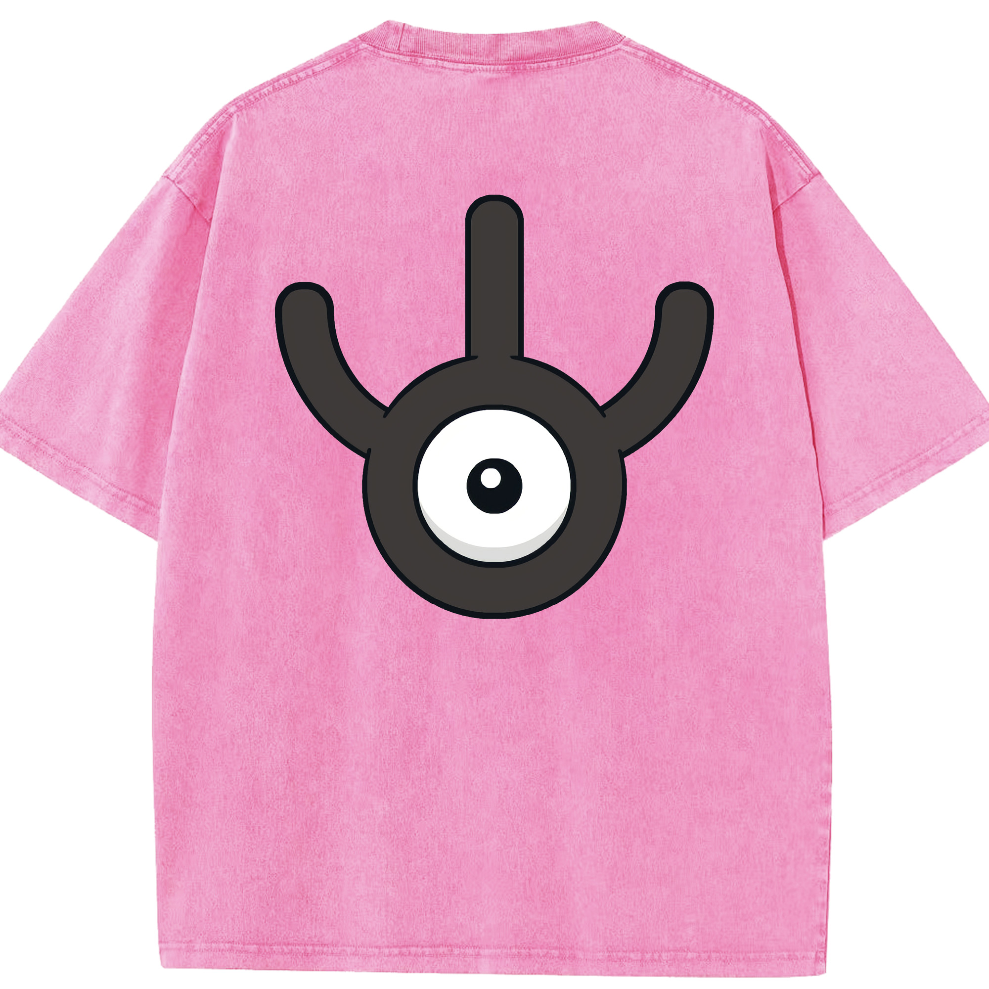 （画像用） ポケットモンスター Pokémon 綿100% ヴィンテージ風 半袖Tシャツ（背面プリント）